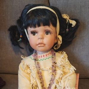 Porcelain Indian Doll